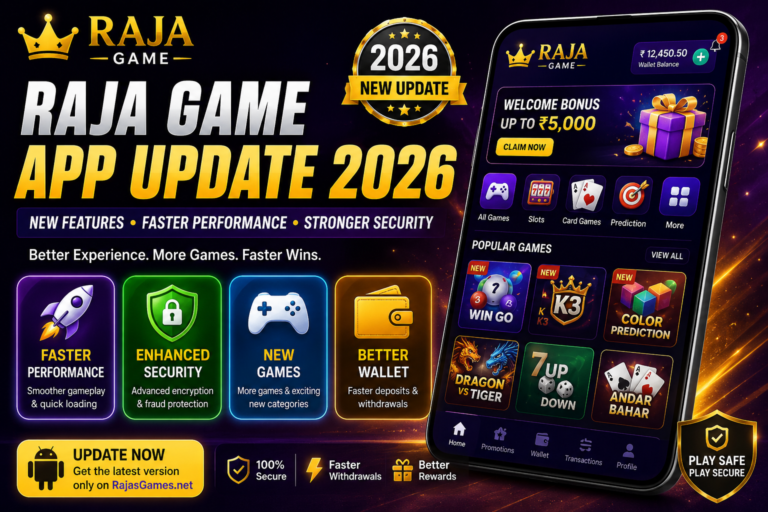 Rajas Game App Update 2026