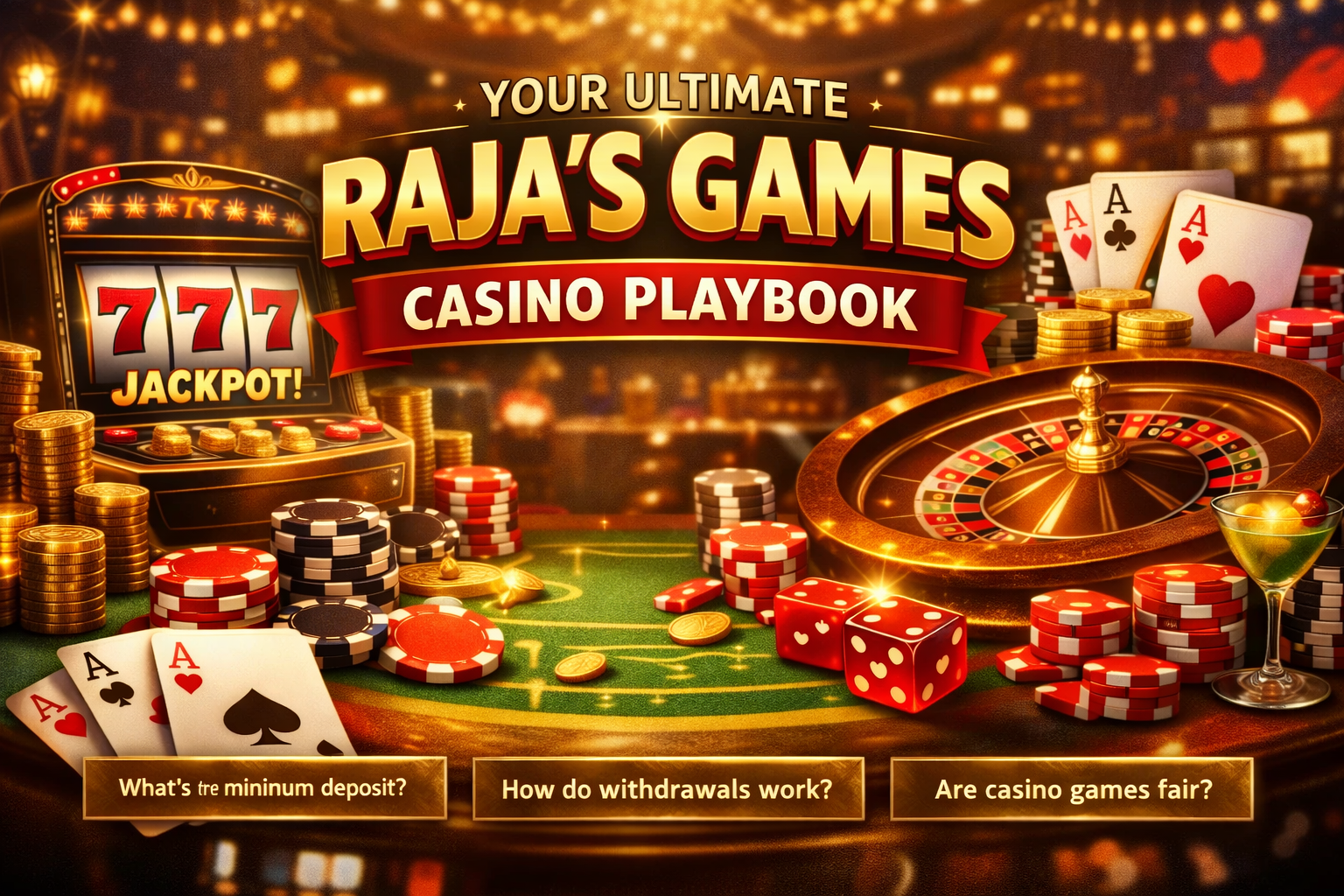 Raja’s Games Casino Playbook