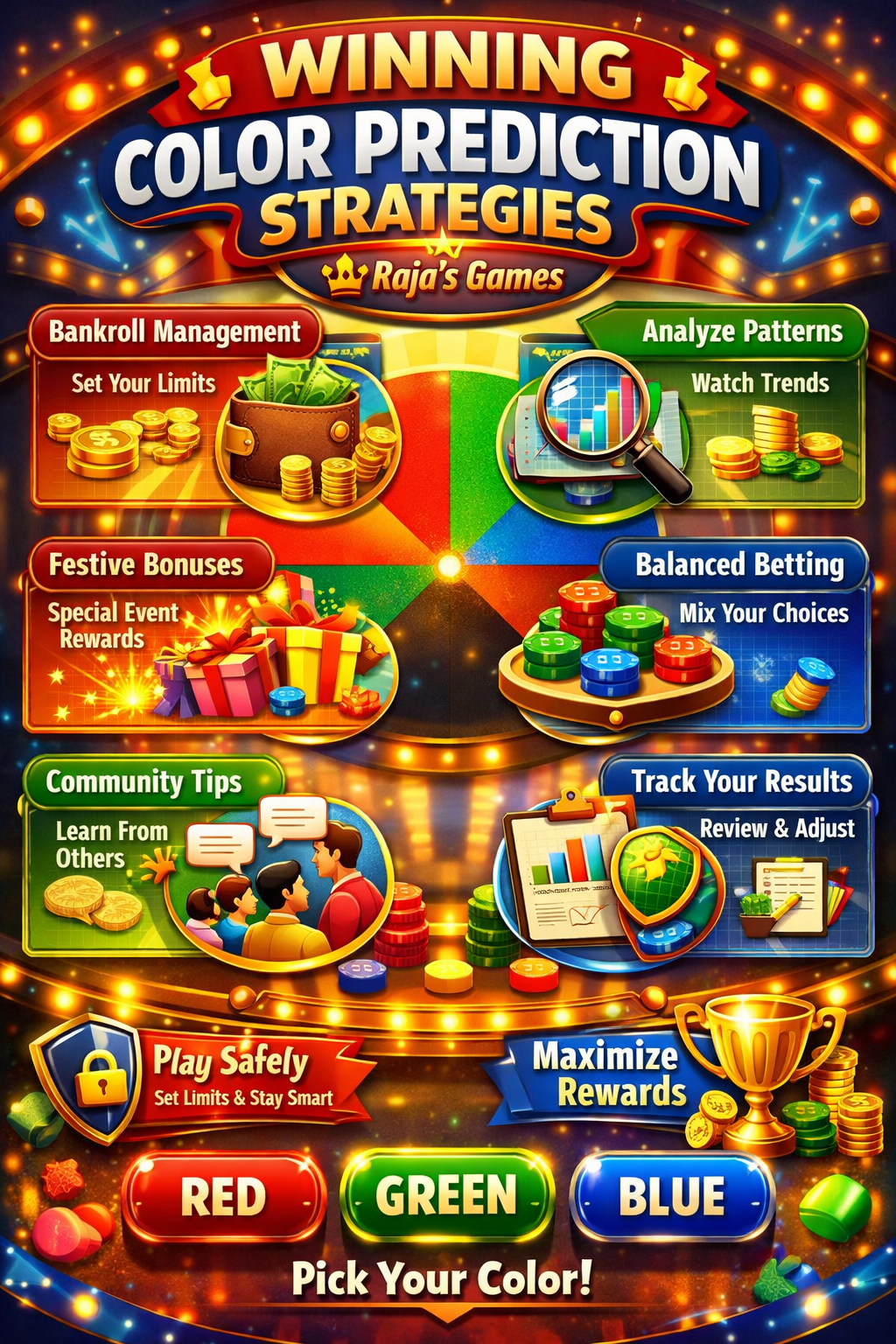 Winning color prediction Raja games